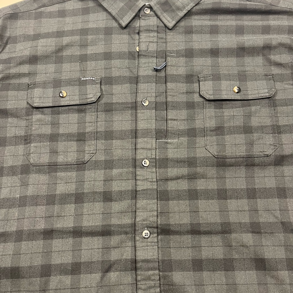 Poncho LS 3XL Flannel